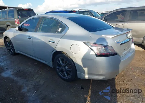 2012 Nissan Maxima 3.5 S from USA, damaged, VIN 1N4AA5AP2CC863918